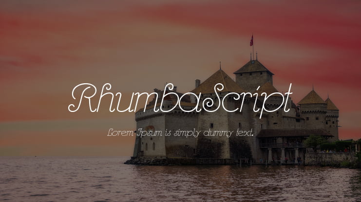 RhumbaScript Font