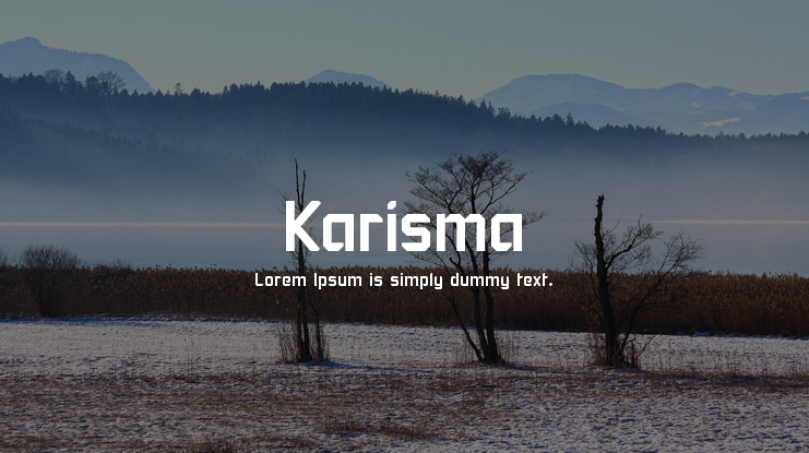 Karisma Font Family