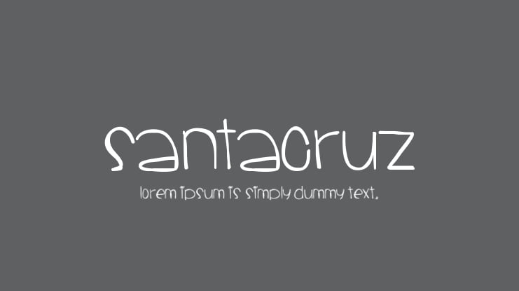 SantaCruz Font