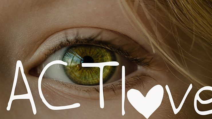 ACTlove Font