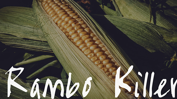 Rambo Killer Font