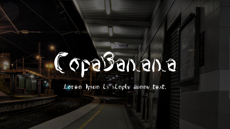 CopaBanana Font
