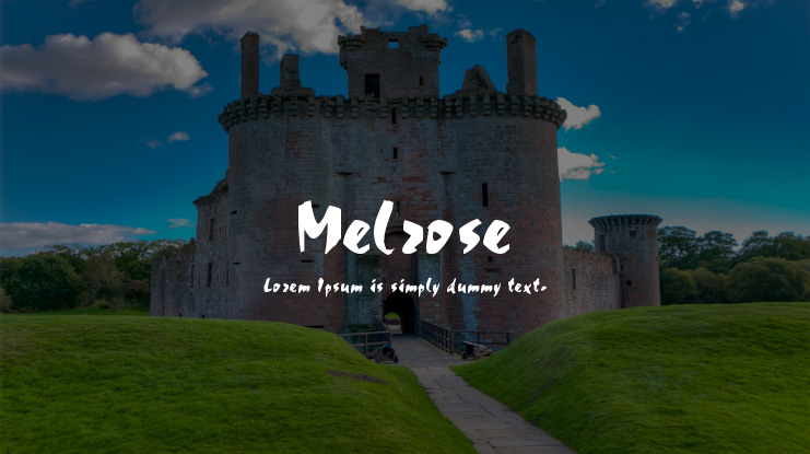 Melrose Font