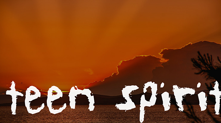 teen spirit Font