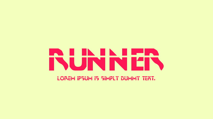 Runner Font