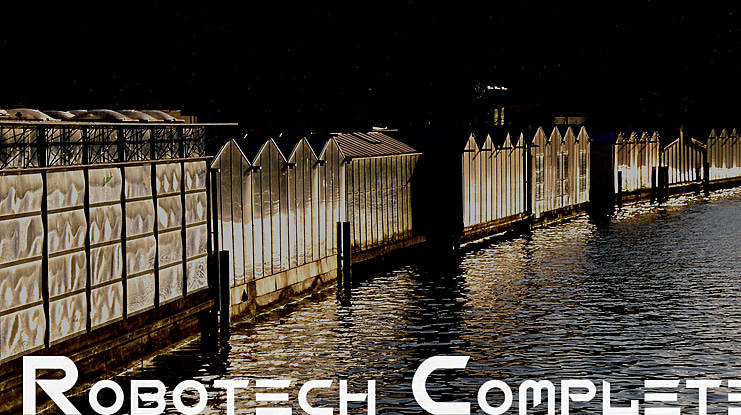 Robotech Complete Font