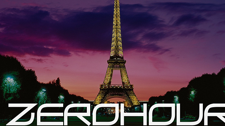 ZeroHour Font