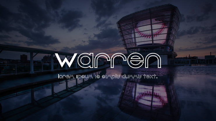 Warren Font