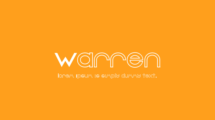 Warren Font