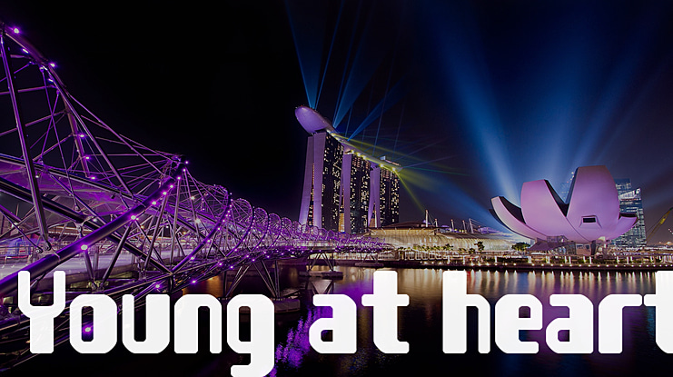 Young at heart Font