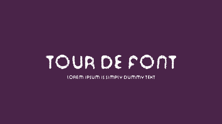 Tour de Font
