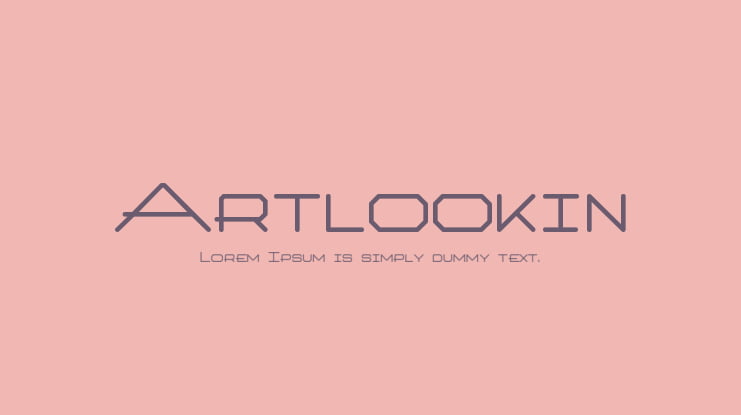 Artlookin Font Family