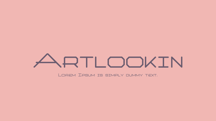 Artlookin Font Family