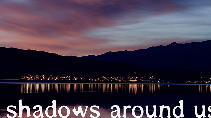 Shadows Around Us Font
