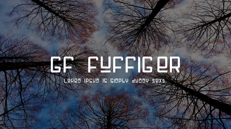 GF Fuffiger Font