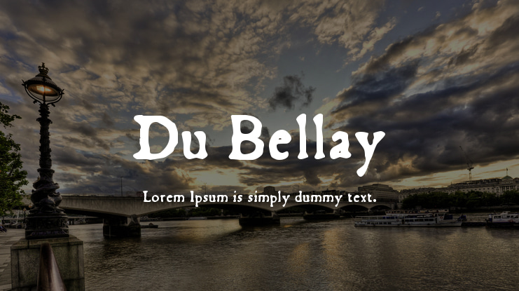 Du Bellay Font Family