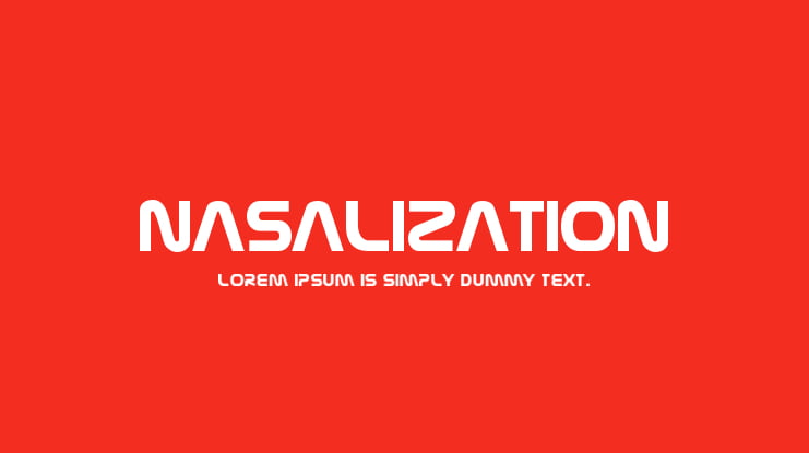 Nasalization Font