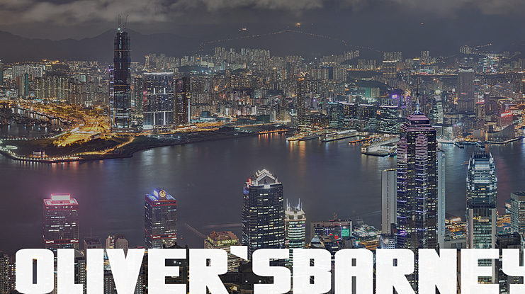 Oliver'sBarney Font