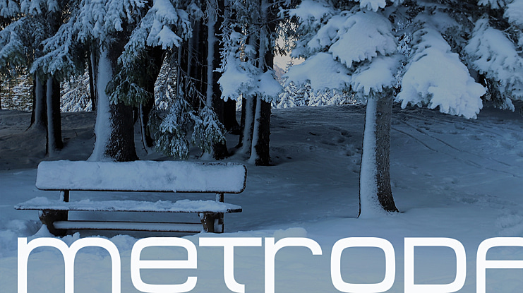 MetroDF Font