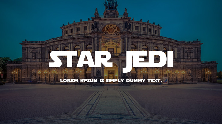 Star Jedi Font Family