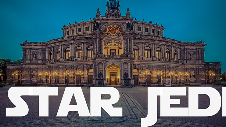 Star Jedi Font Family