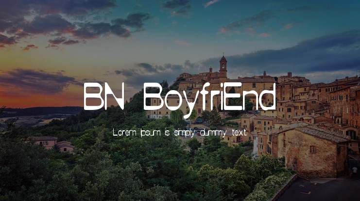 BN BoyfriEnd Font