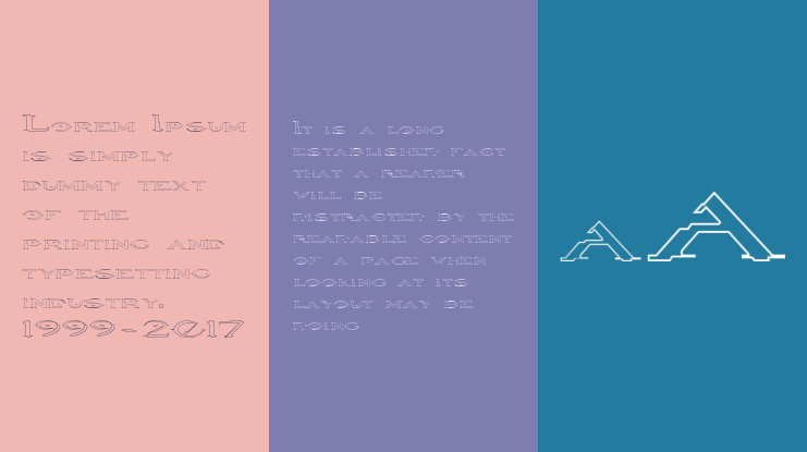 Halo Outline Font Family