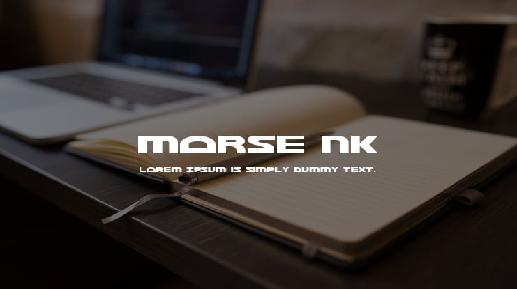 Morse NK Font