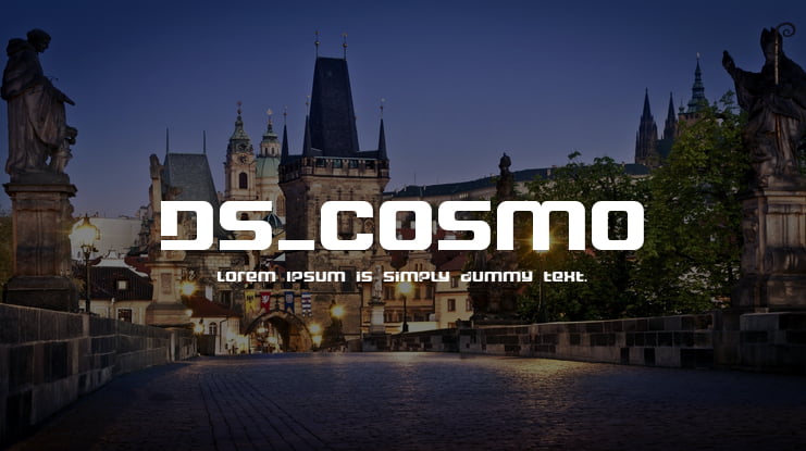DS_Cosmo Font
