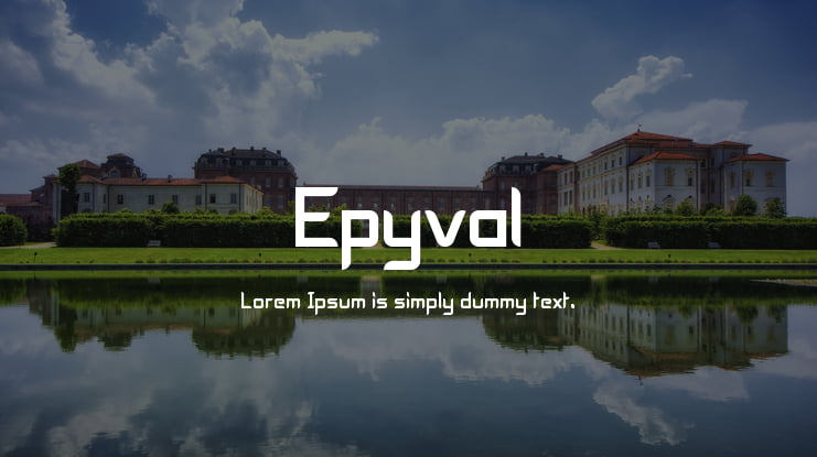 Epyval Font