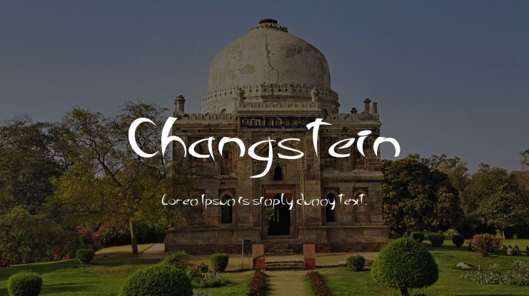 Changstein Font