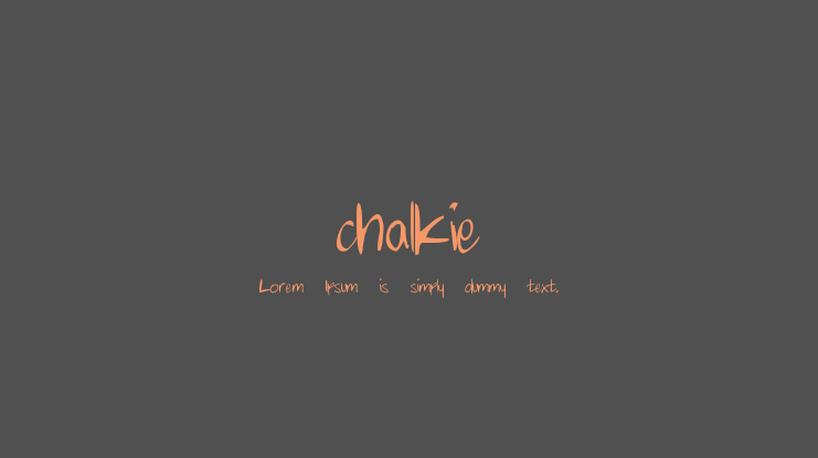 chalkie Font