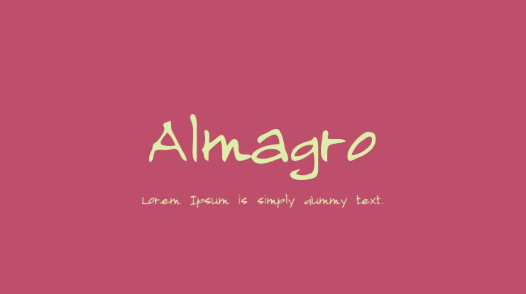 Almagro Font
