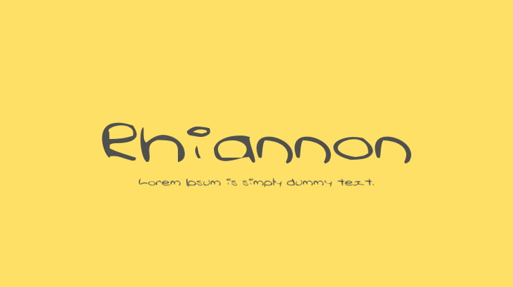 Rhiannon Font