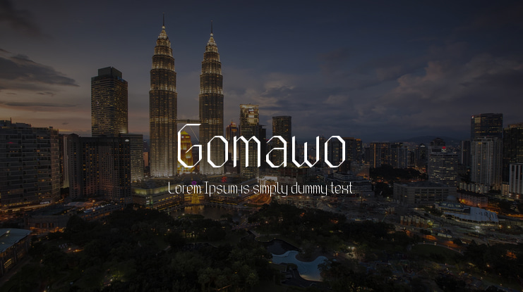 Gomawo Font