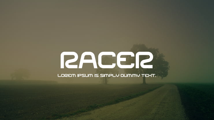 Racer Font Family