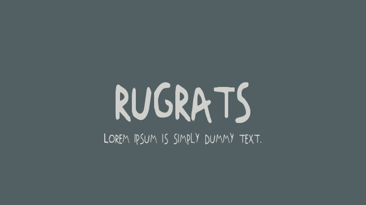 RUGRATS Font