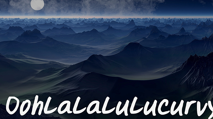 Oohlalalulucurvy Font