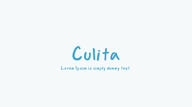 Culita Font
