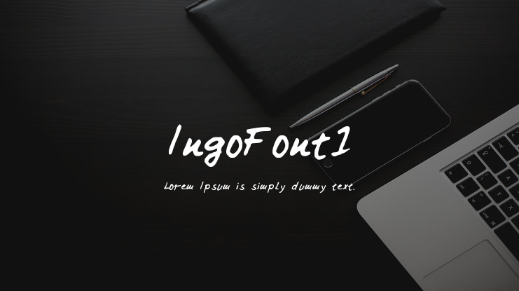 IngoFont1 Font