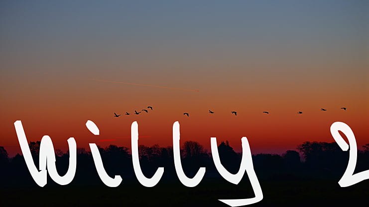 Willy 2 Font