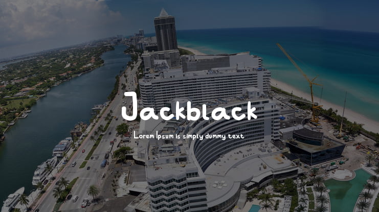 Jackblack Font