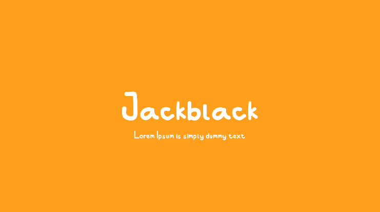 Jackblack Font