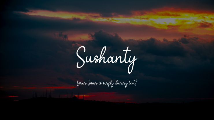 Sushanty Font