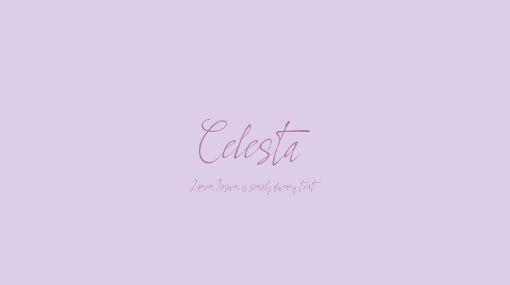 Celesta Font