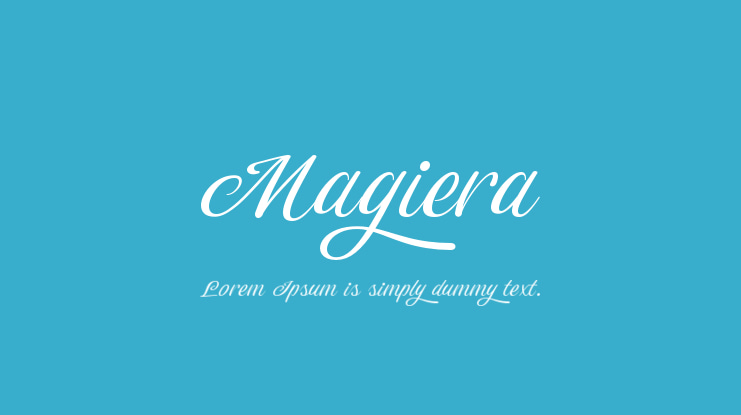 Magiera Font