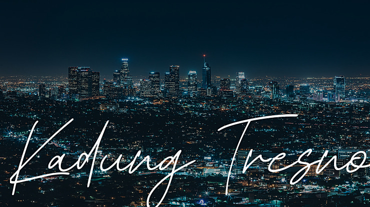 Kadung Tresno Font