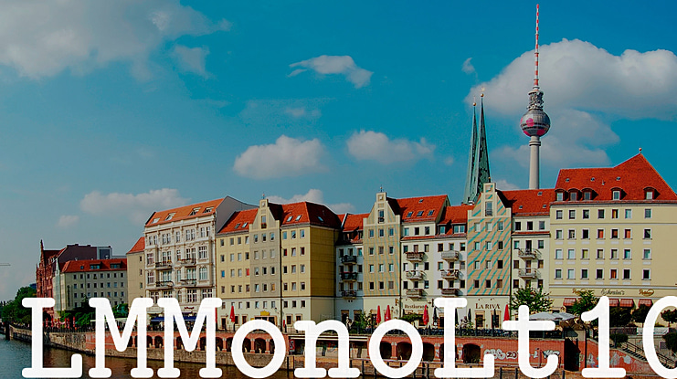 Latin Modern Mono Font Family