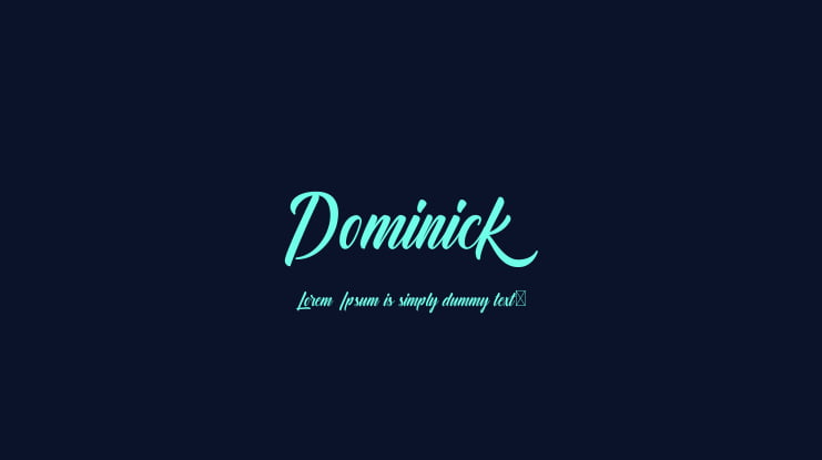 Dominick Font