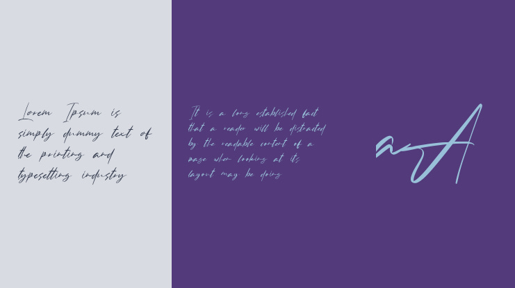 Andrea Roft Personal Use Font